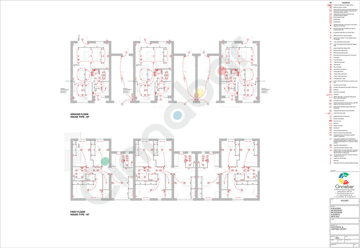 Electrical & Lighting Layout Plans